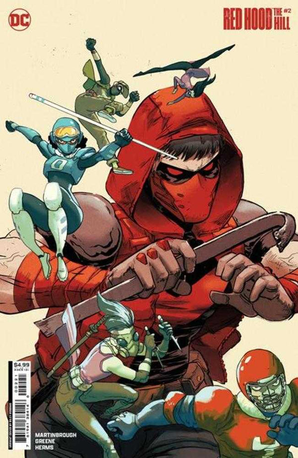 Red Hood The Hill #2 (de 6) Portada B Riley Rossmo Variante de cartulina