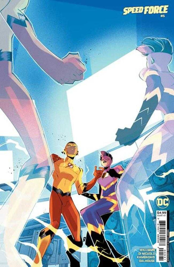 Speed ​​Force #5 (de 6) Portada B Variante de cartulina de George Kambadais