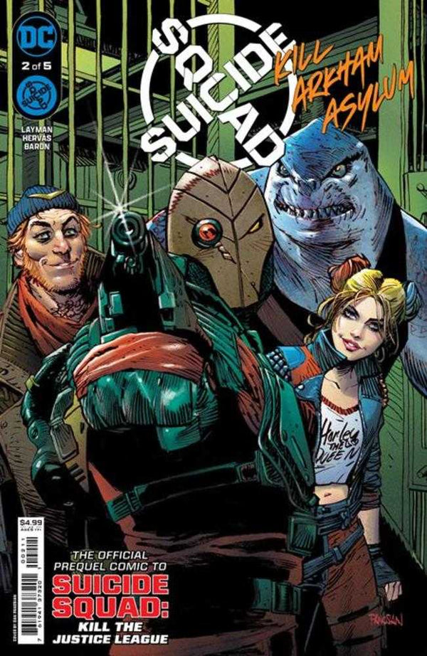 Suicide Squad Kill Arkham Asylum #2 (De 5) Portada A Dan Panosian (Maduro)