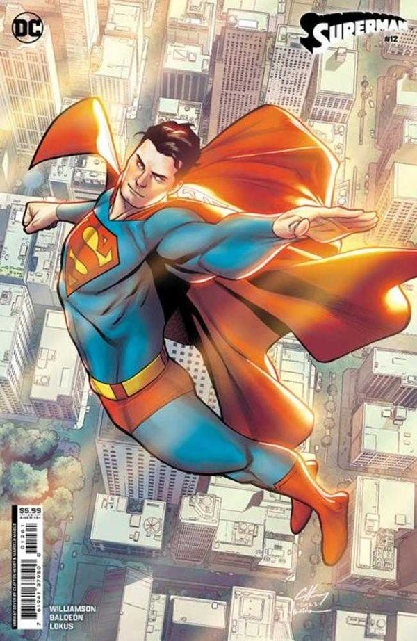 Superman #12 Portada C Clayton Henry Variante de cartulina