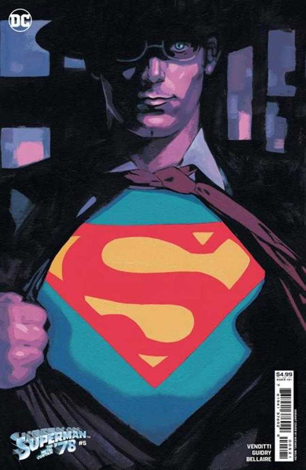 Superman 78 La cortina de metal #5 (de 6) Portada B Variante de cartulina de Michael Walsh