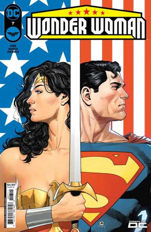 Wonder Woman #7 couvre un Daniel Sampere