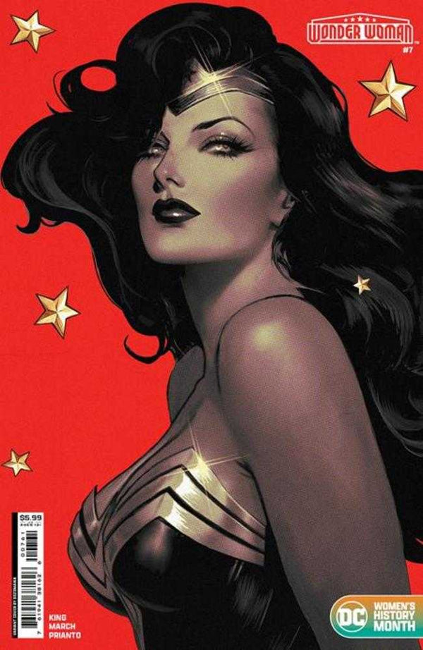 Wonder Woman #7 Portada D Sozomaika Variante de cartulina del Mes de la Historia de la Mujer