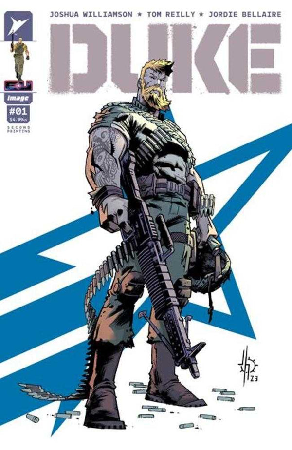 Duke #1 2da portada impresa A Jason Howard