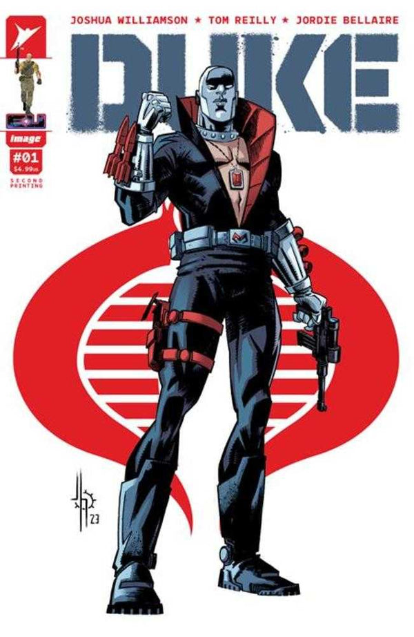 Duke #1 Segunda impresión Portada B Variante Jason Howard