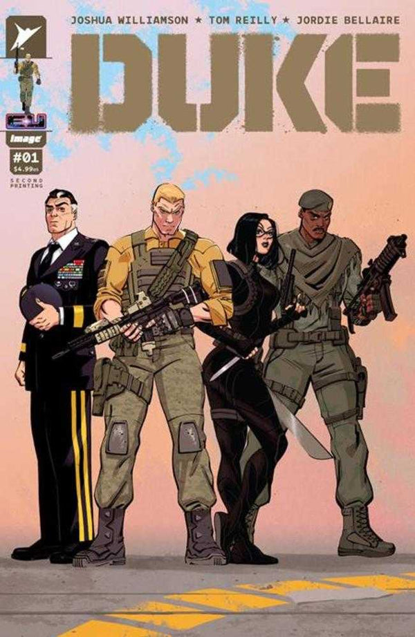 Duke #1 Segunda impresión Portada C Variante de Tom Reilly