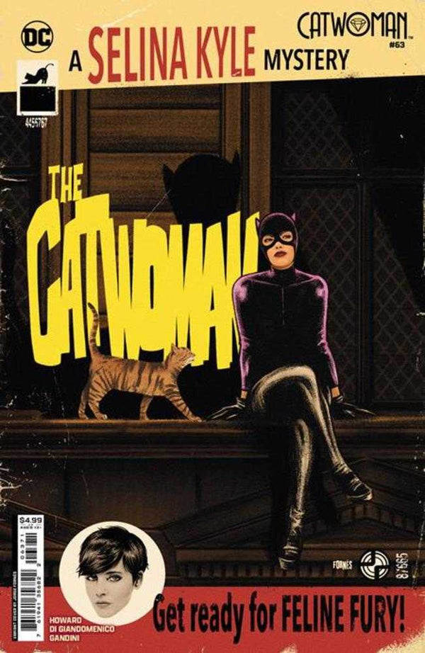 Catwoman #63 Portada G Jorge Fornes Variante de cartulina