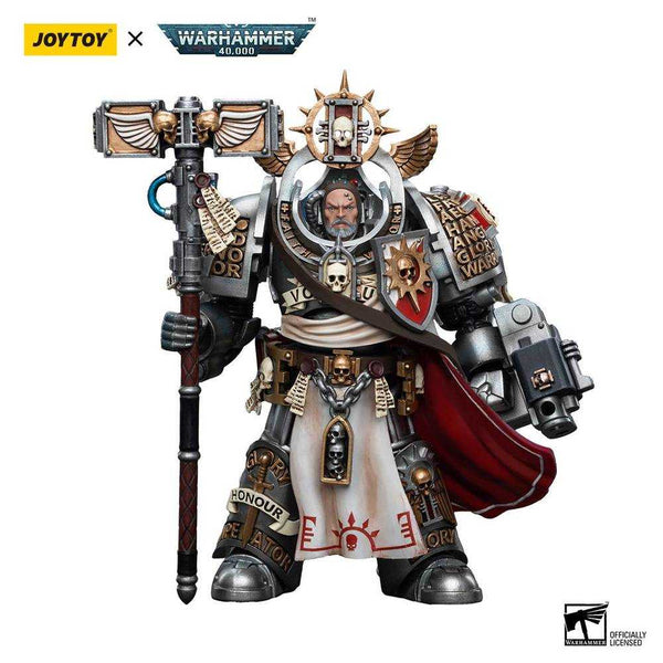 Joytoy Wh 40k Caballeros Grises Gran Maestro Voldus 1/18 Figura de acción