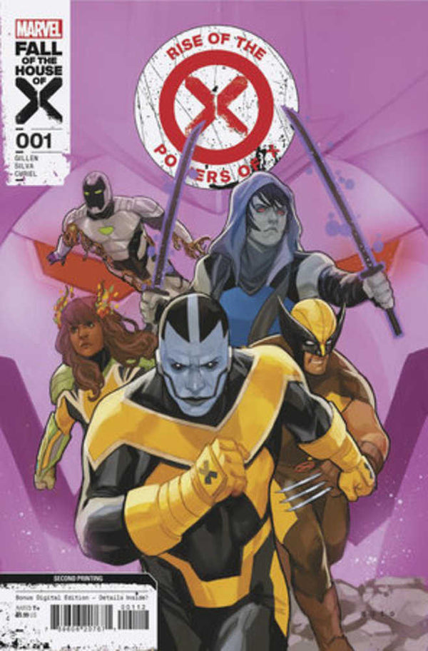 Rise Of The Powers Of X #1 2e impression Variante Phil Noto