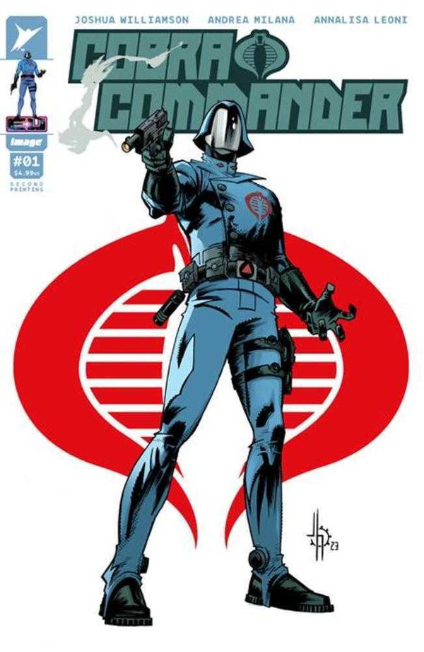 Cobra Commander #1 (de 5) Portada de una segunda impresión de Jason Howard