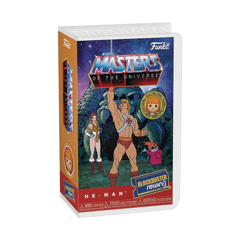 Funko Pop Rewind He-Man et les Maîtres de l'Univers He-Man avec figurine en vinyle Ch