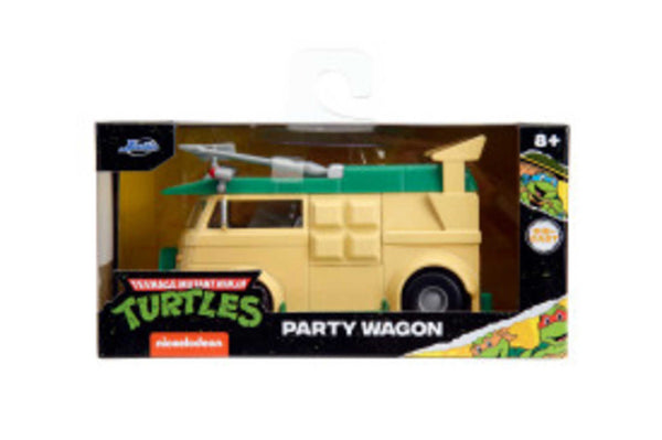 Hollywood Rides Teenage Mutant Ninja Turtles Party Wagon 1/32 Vehículo fundido a presión