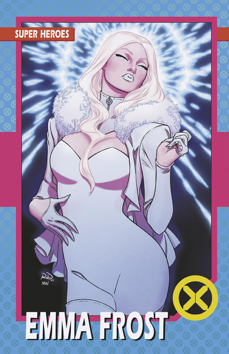 X-Men 31 Variante de tarjeta coleccionable de Russell Dauterman [Fhx]