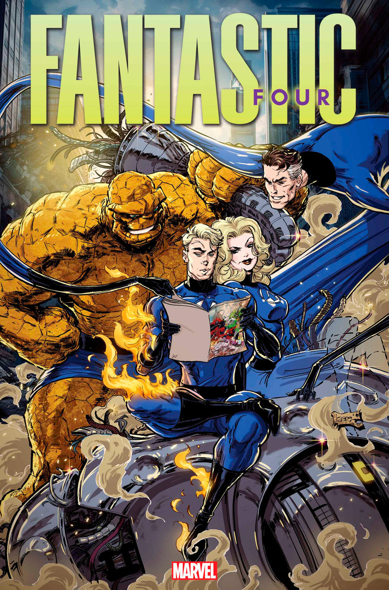 Fantastic Four 17 Kaare Andrews Marvel Comics présente une variante