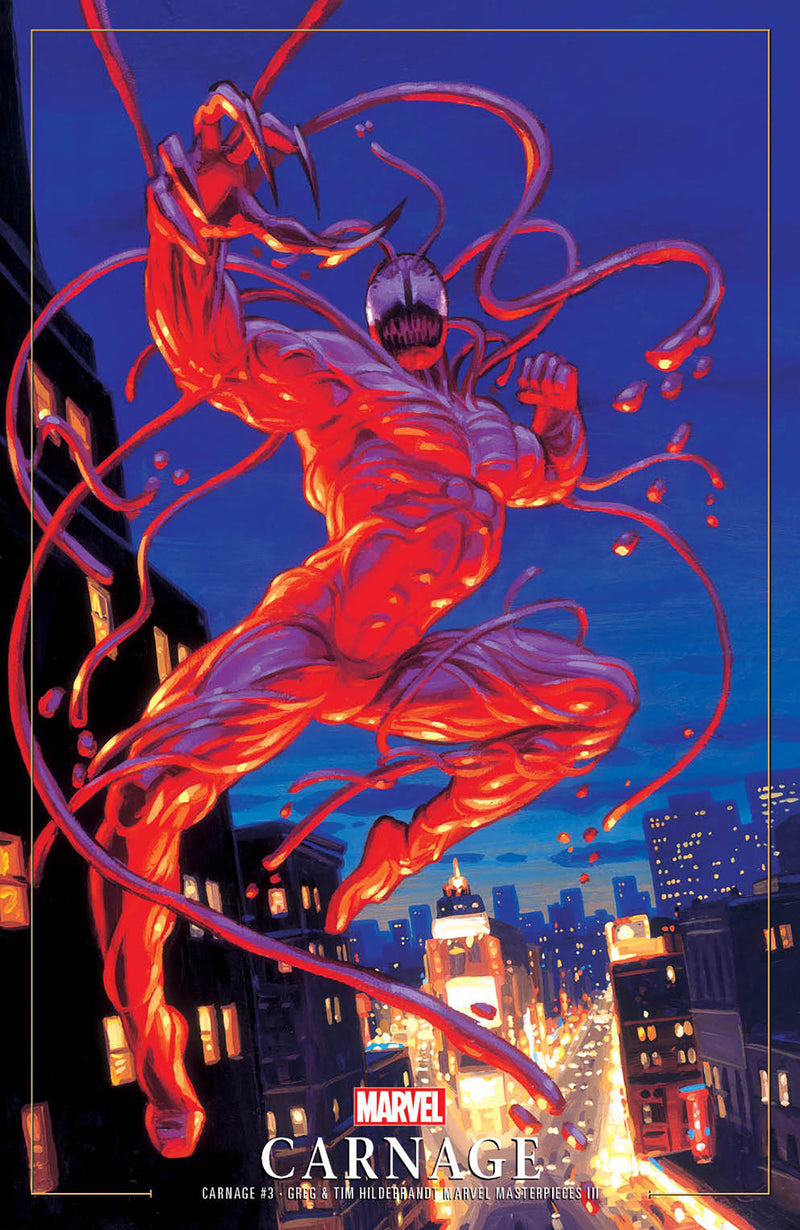 Carnage 3 Greg et Tim Hildebrandt Carnage Marvel Masterpieces III Variante