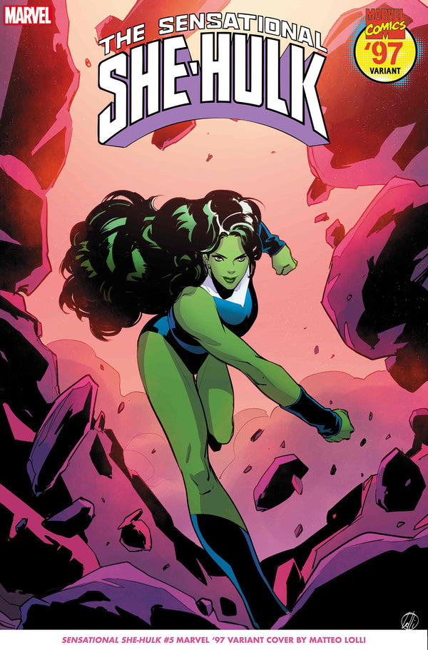 Sensationnelle She-Hulk 5 Matteo Lolli Marvel 97 Variante