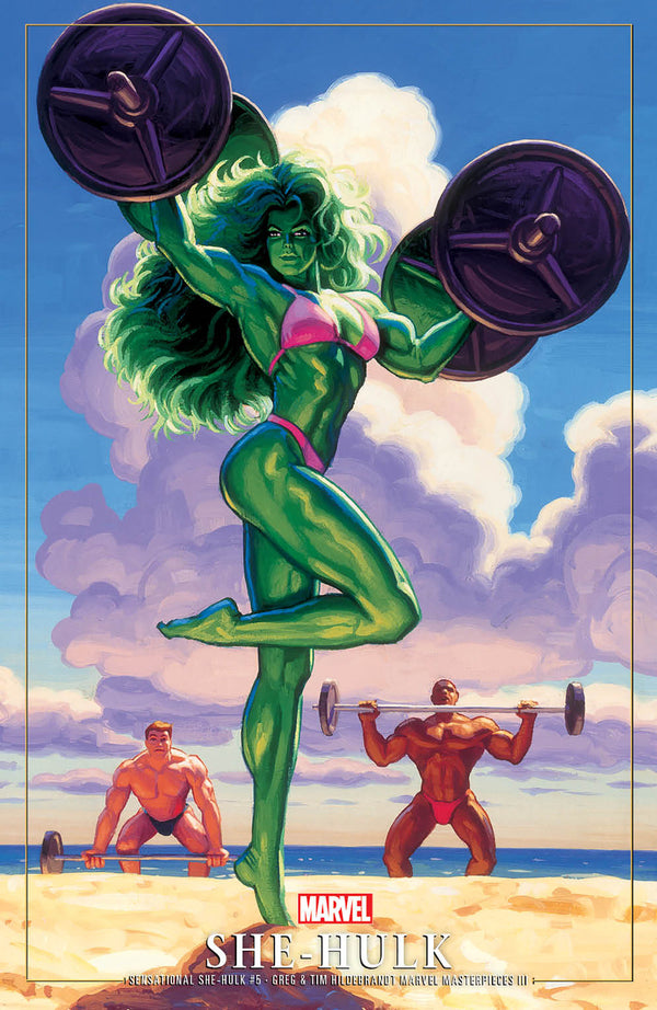 Sensationnelle She-Hulk 5 Greg et Tim Hildebrandt She-Hulk Marvel Masterpieces III Variante