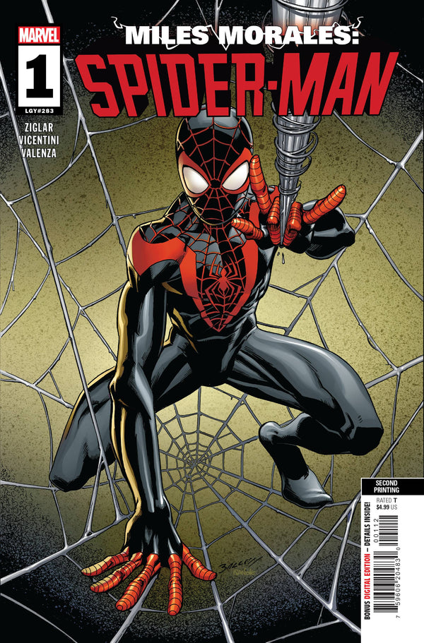 MILES MORALES SPIDER-MAN #1 2ND PTG