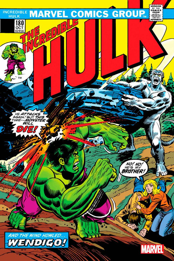 INCROYABLE HULK #180 ÉDITION TÉLÉCOPIEUR