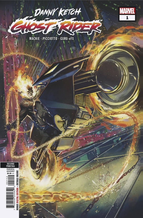 DANNY KETCH GHOST RIDER #1 (OF 5) 2ND PTG