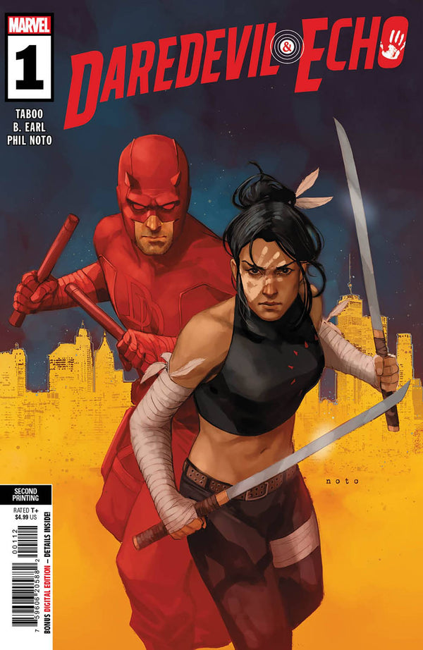 DAREDEVIL AND ECHO #1 (OF 4) 2ND PTG